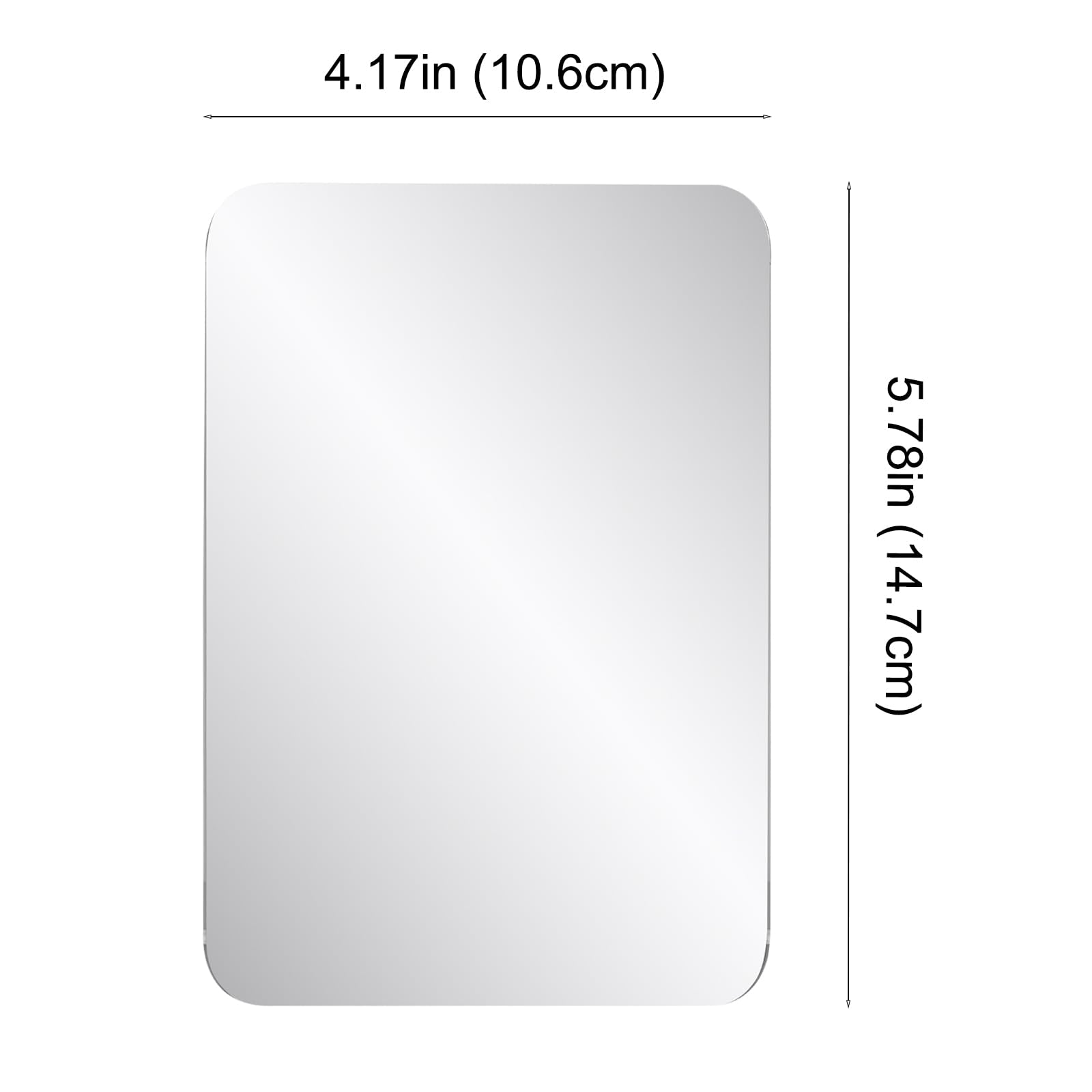 Miroir Neehows fonctionne sur surfaces magnétiques pour casiers.