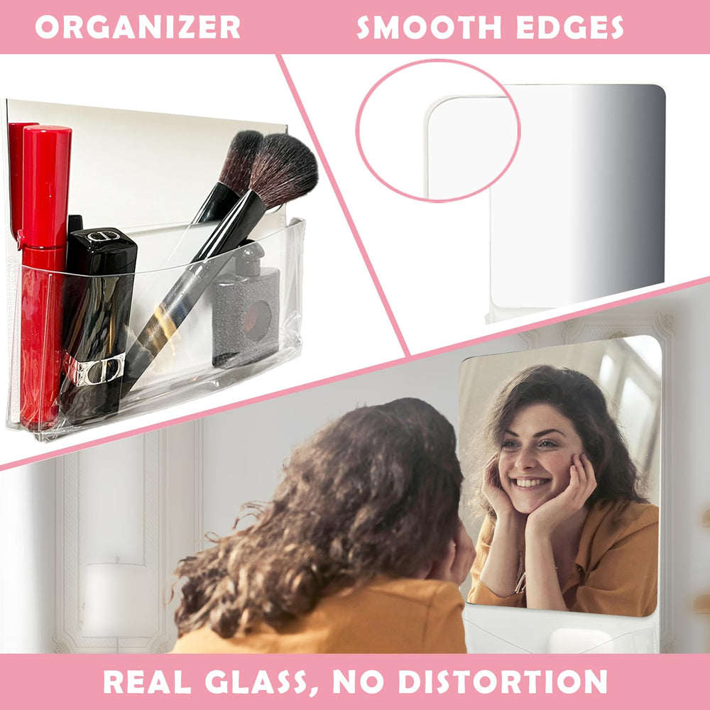 Neehows miroir poche de rangement pratique pour petits objets.