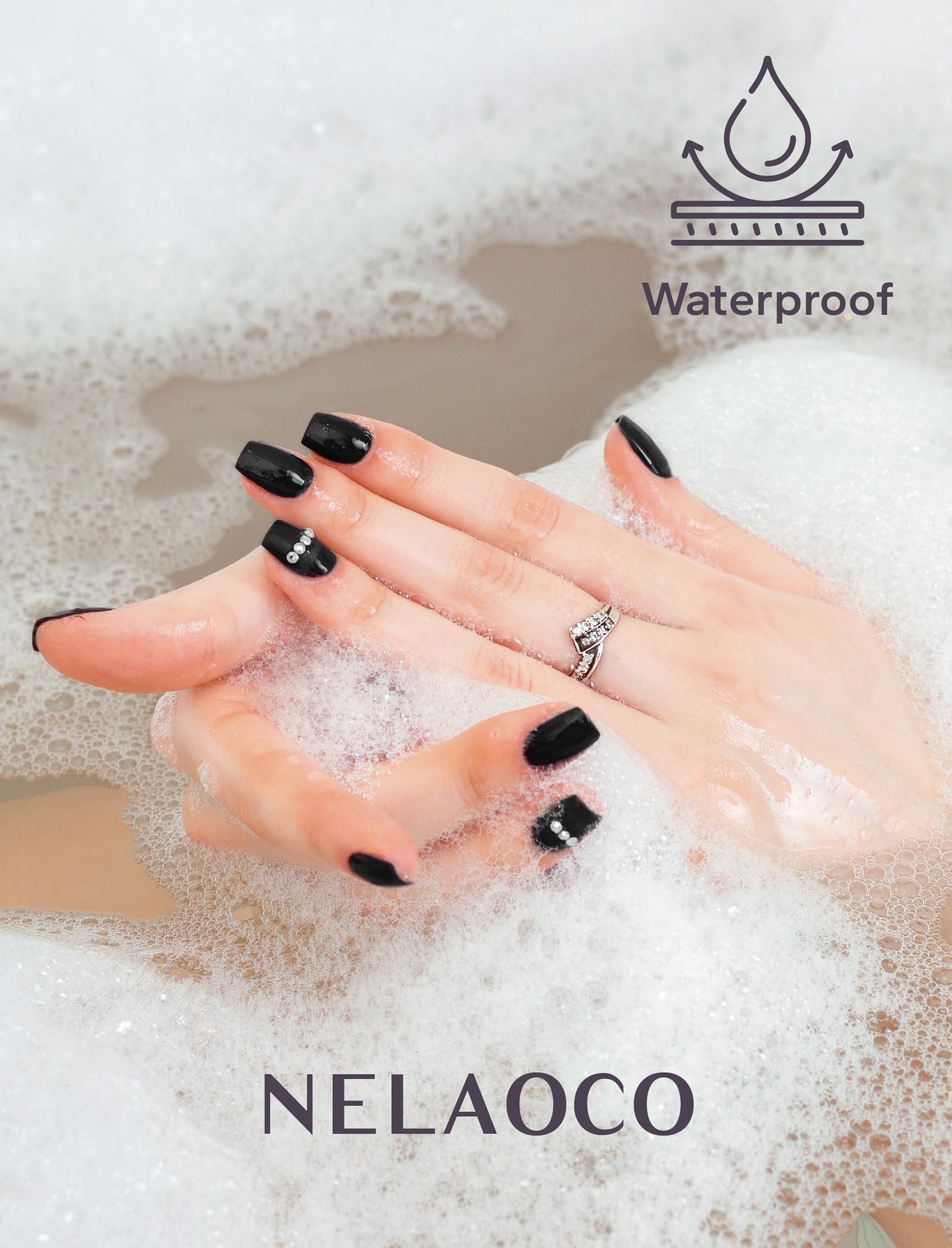 Nelaoco: tenue longue durée jusqu'à trois semaines.