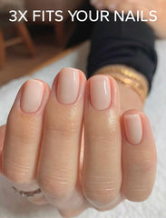 Nelaoco: strips vernis brillant effet 3D, finition salon à domicile.