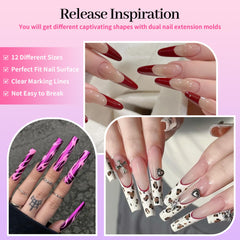 Nelrona - 12 tailles pour s’adapter à chaque ongle.
