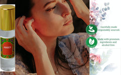 Application ciblée avec l'applicateur-roll-on pour des retouches discrètes.