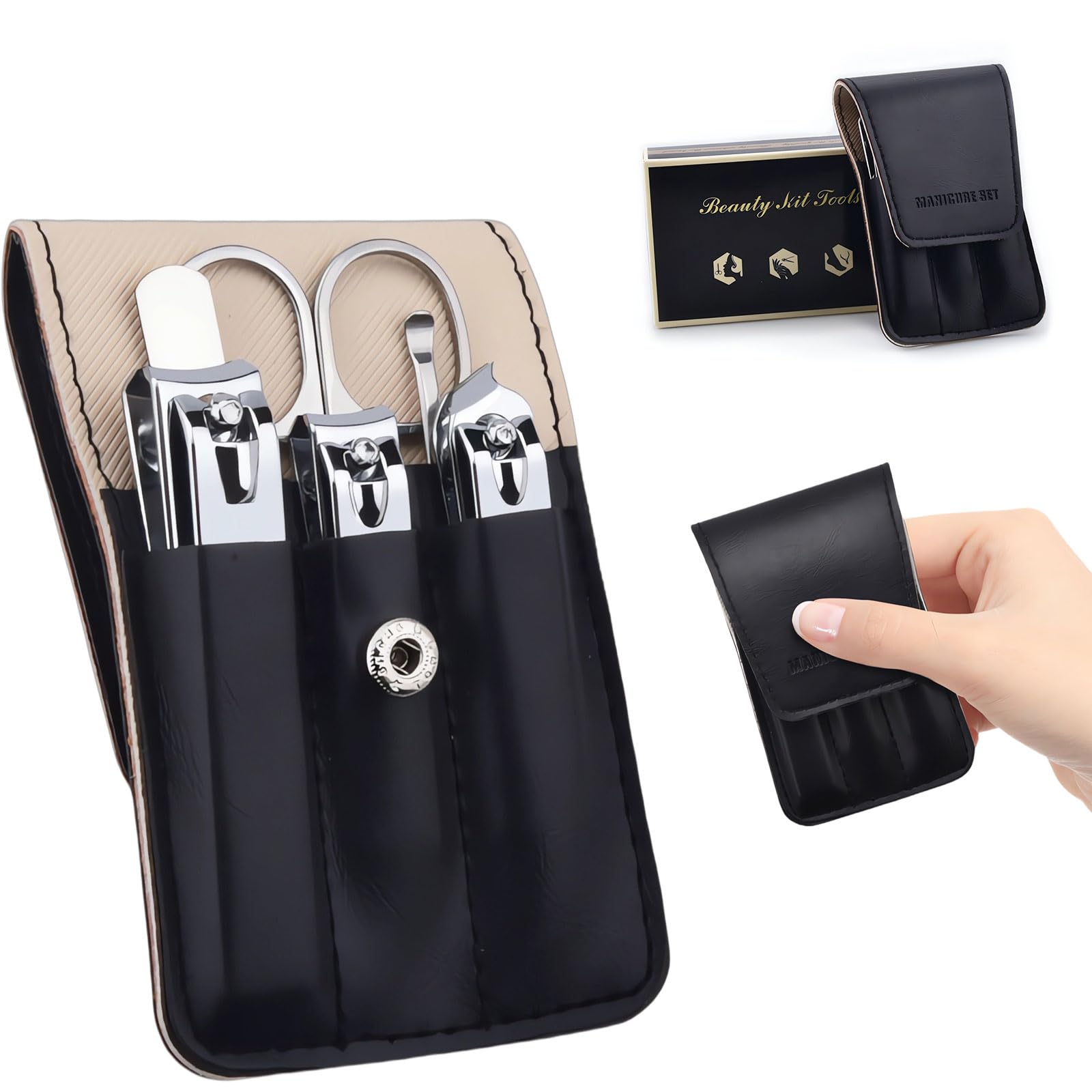 NEMIBAD ensemble-coupe-ongles-6-pièces, compagnon pratique pour soins à domicile.