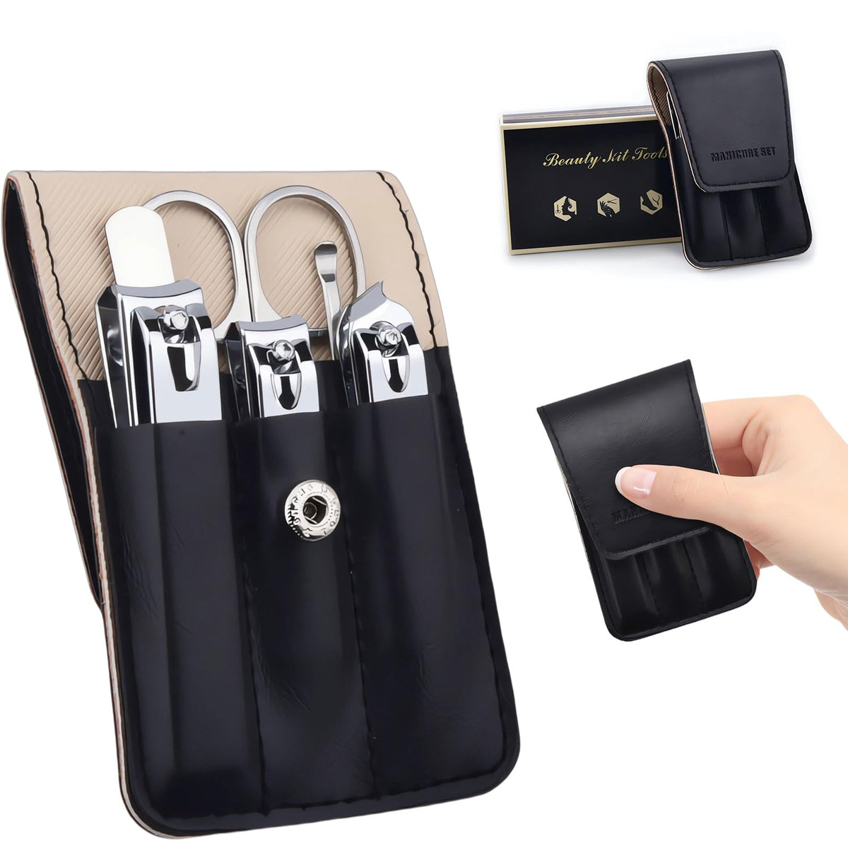 NEMIBAD ensemble-coupe-ongles-6-pièces, compagnon pratique pour soins à domicile.