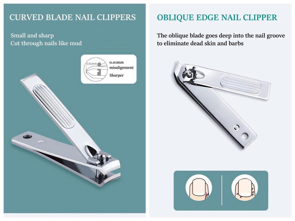 NEMIBAD set-manucure-cuir-pu, coffret élégant pour voyage et usage quotidien.