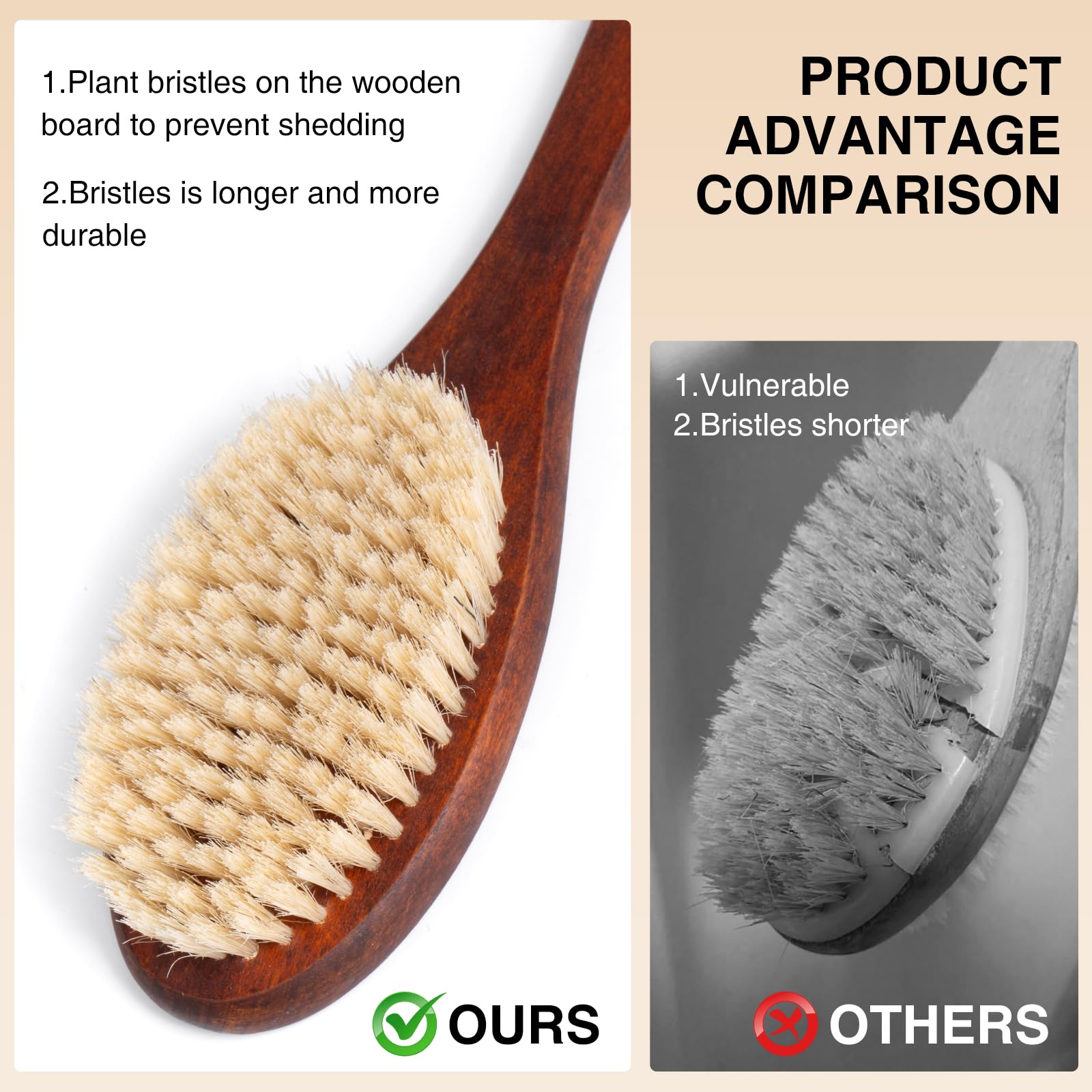 Brosse NENO CICI, routine exfoliante douce pour peau renouvelée.