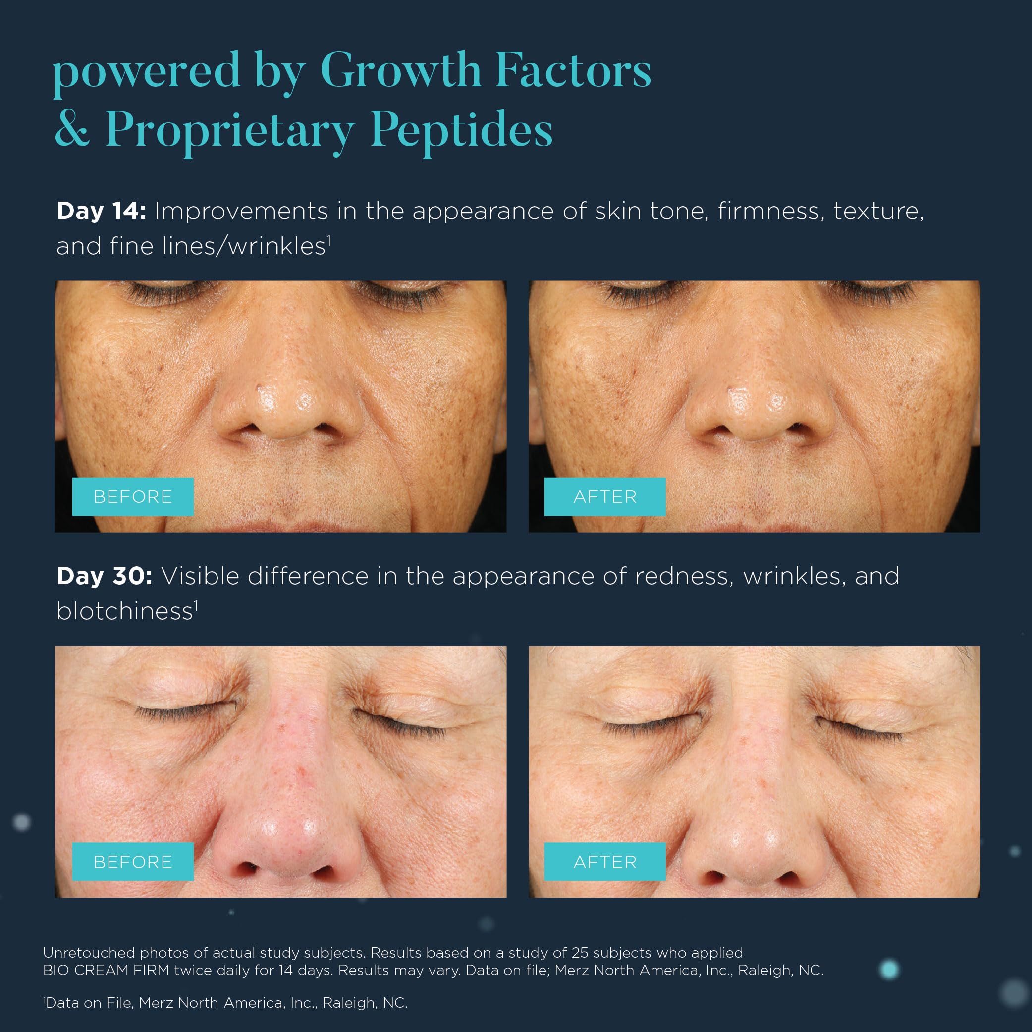 Peptides exclusifs de Neocutis Bio Cream Firm soutenant la fermeté.
