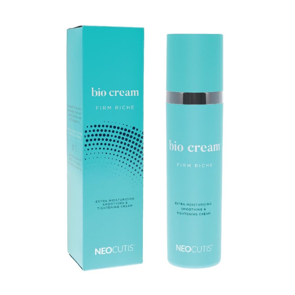 NEOCUTIS Bio Cream Firm Riche avec pompe doseuse pour une application pratique.