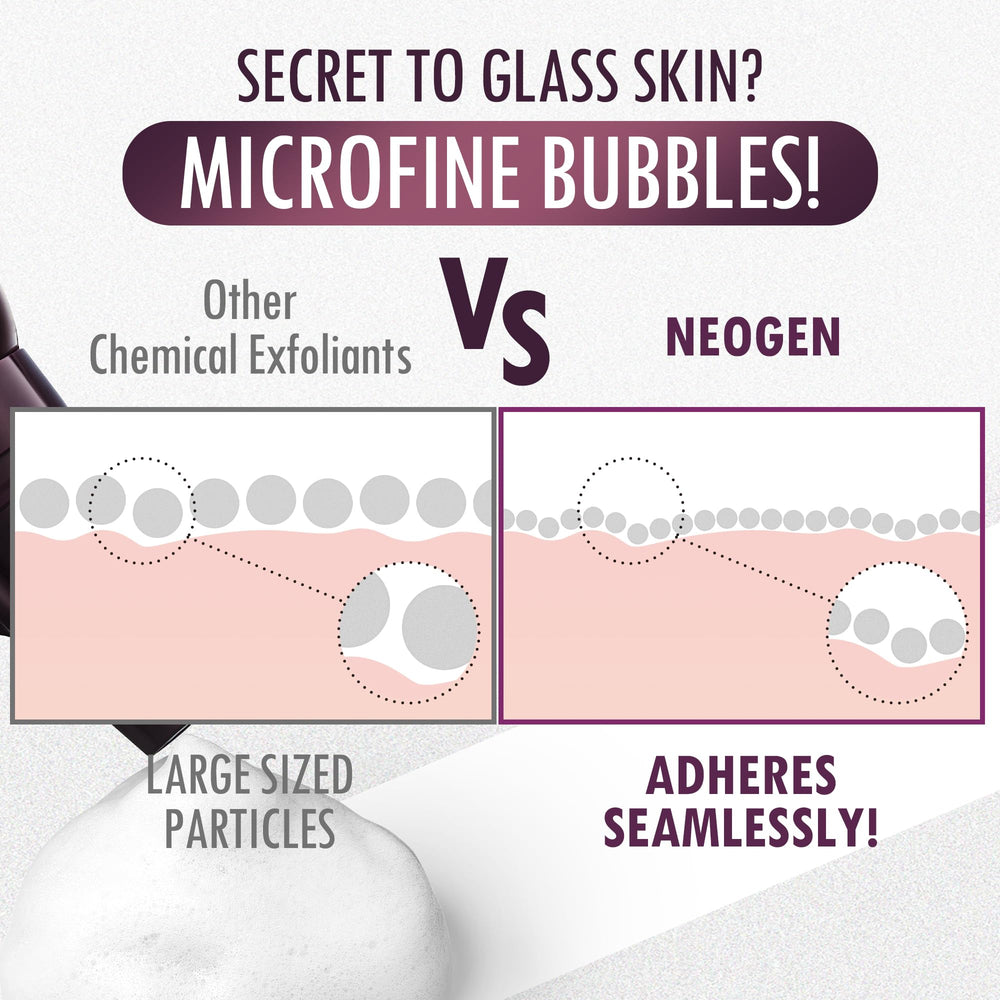 NEOGEN Code9 Application mousse douce glisse sur la peau pour un soin agréable.