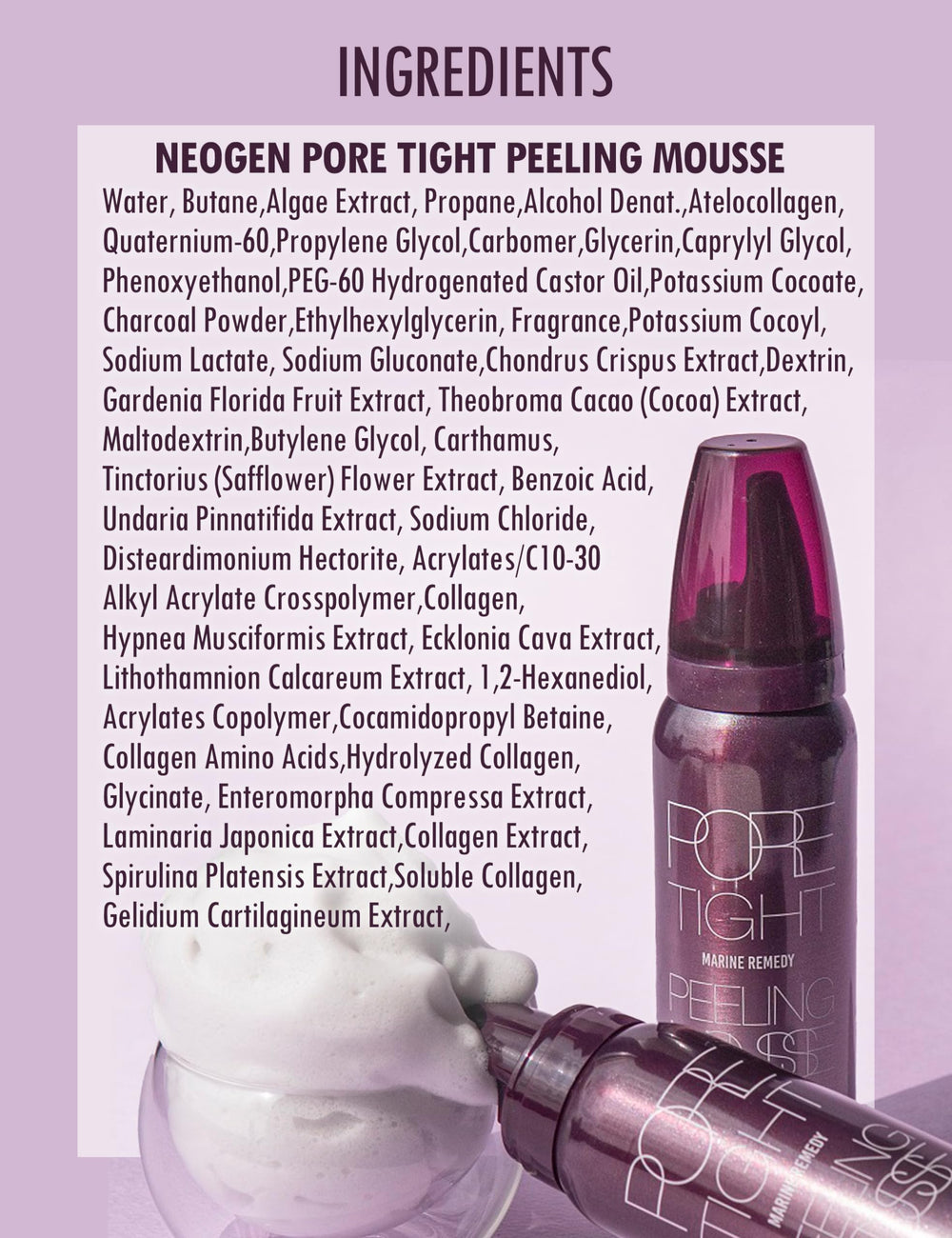 NEOGEN Code9 Préparation soin pores prépare la peau au rituel.