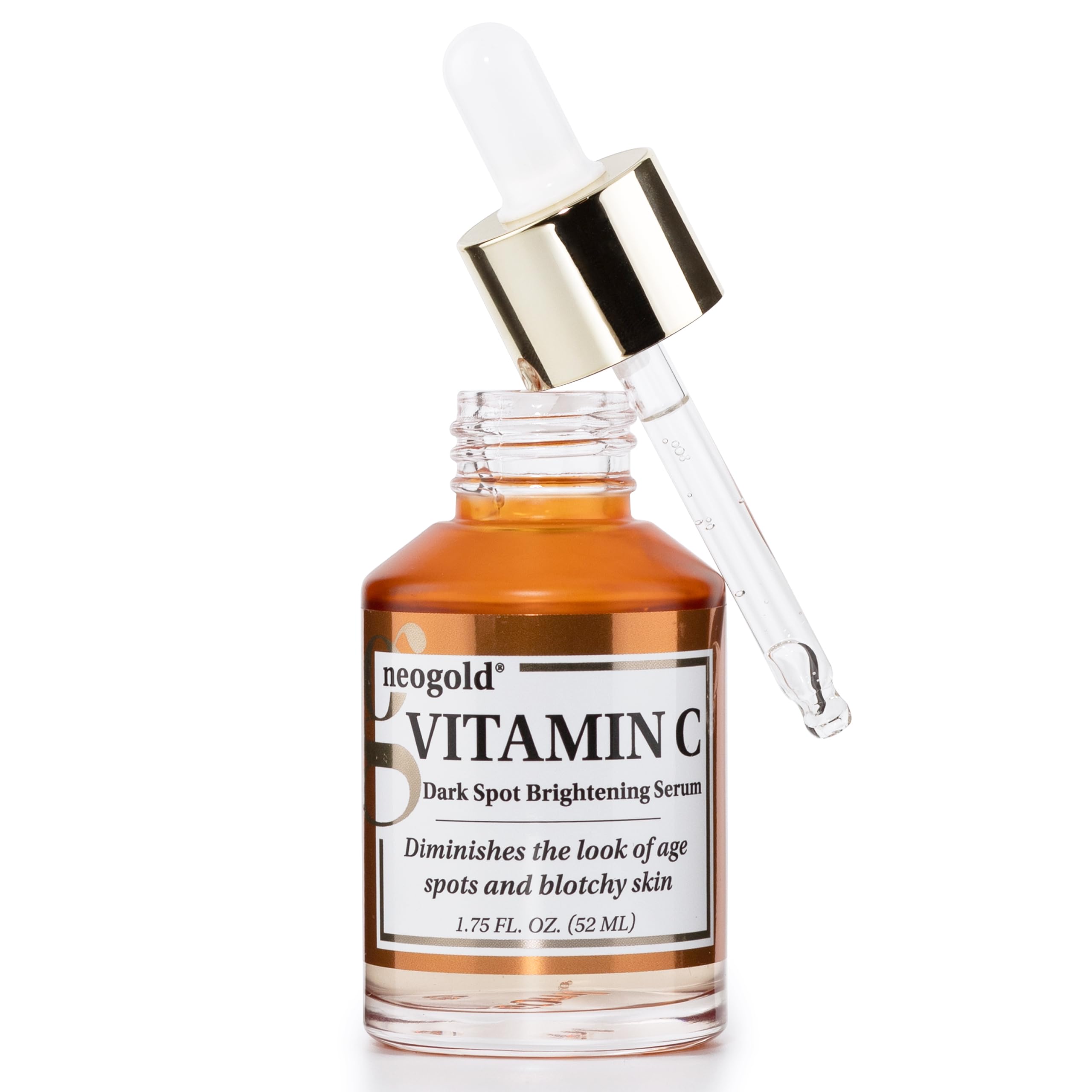 Neogold Sérum Vitamine C – flacon pompe pratique pour une peau plus lumineuse.