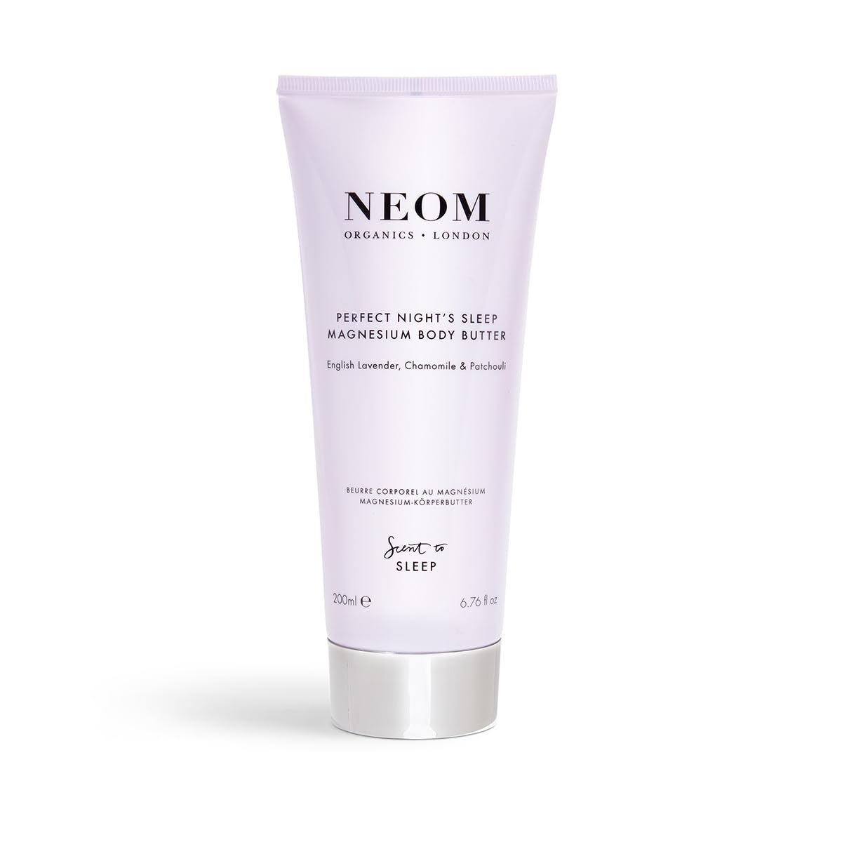 Texure crème nourrissante Neom pour la peau après application