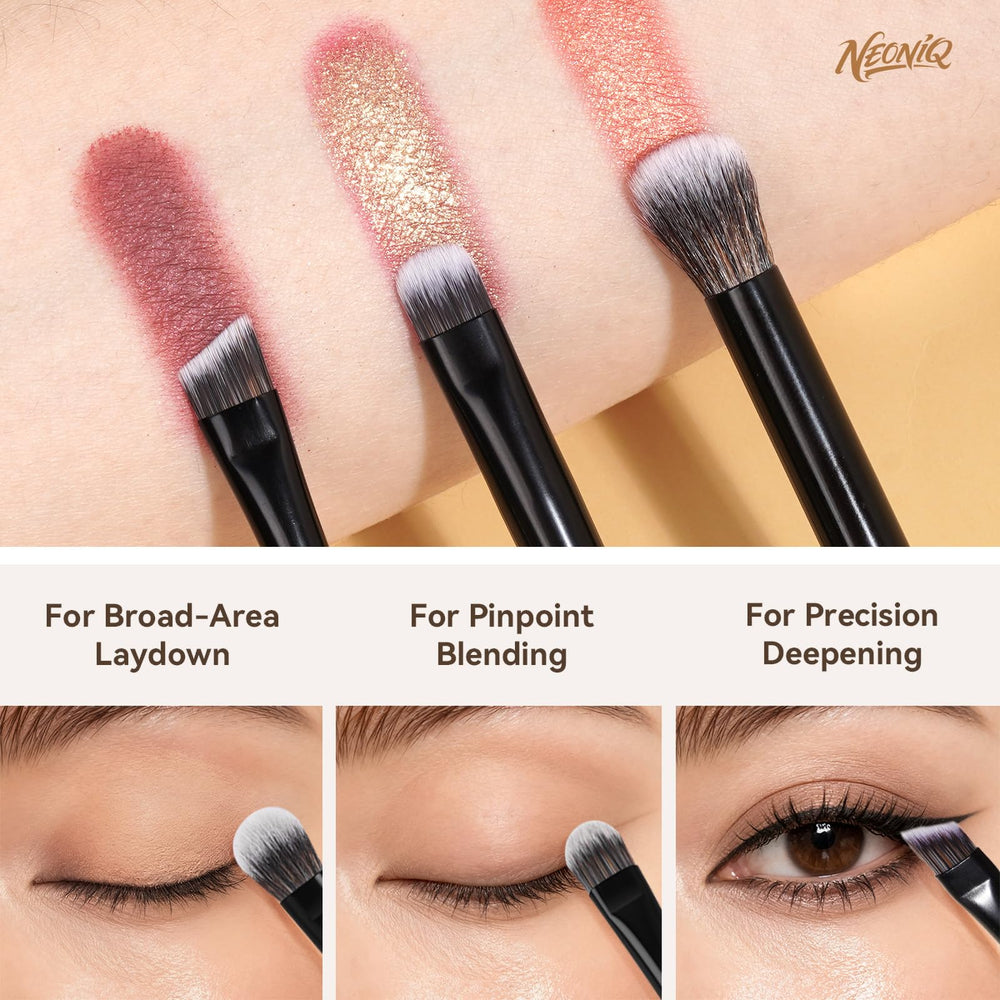 Pinceau correcteur double-face NEONIQ pour camoufler les imperfections avec douceur.