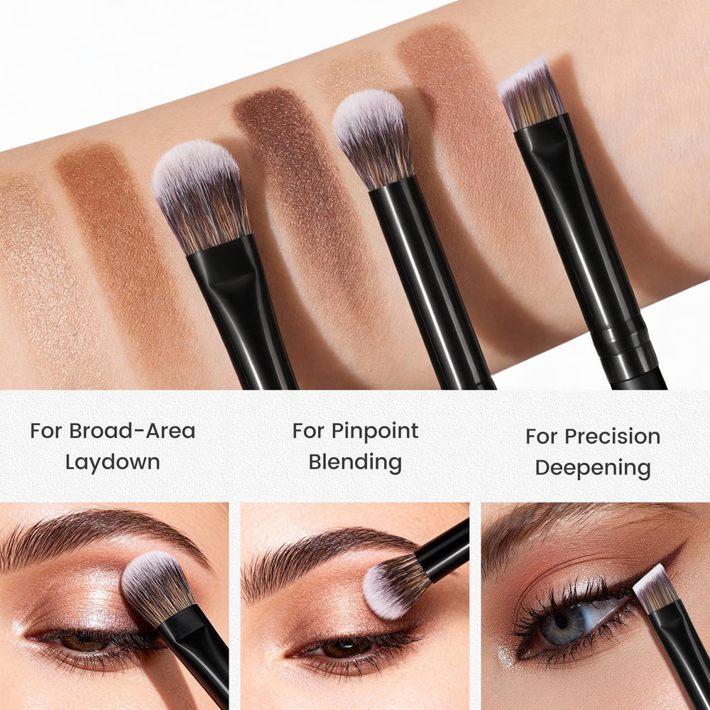 Pinceau poudre NEONIQ pour fixer le maquillage et matifier.