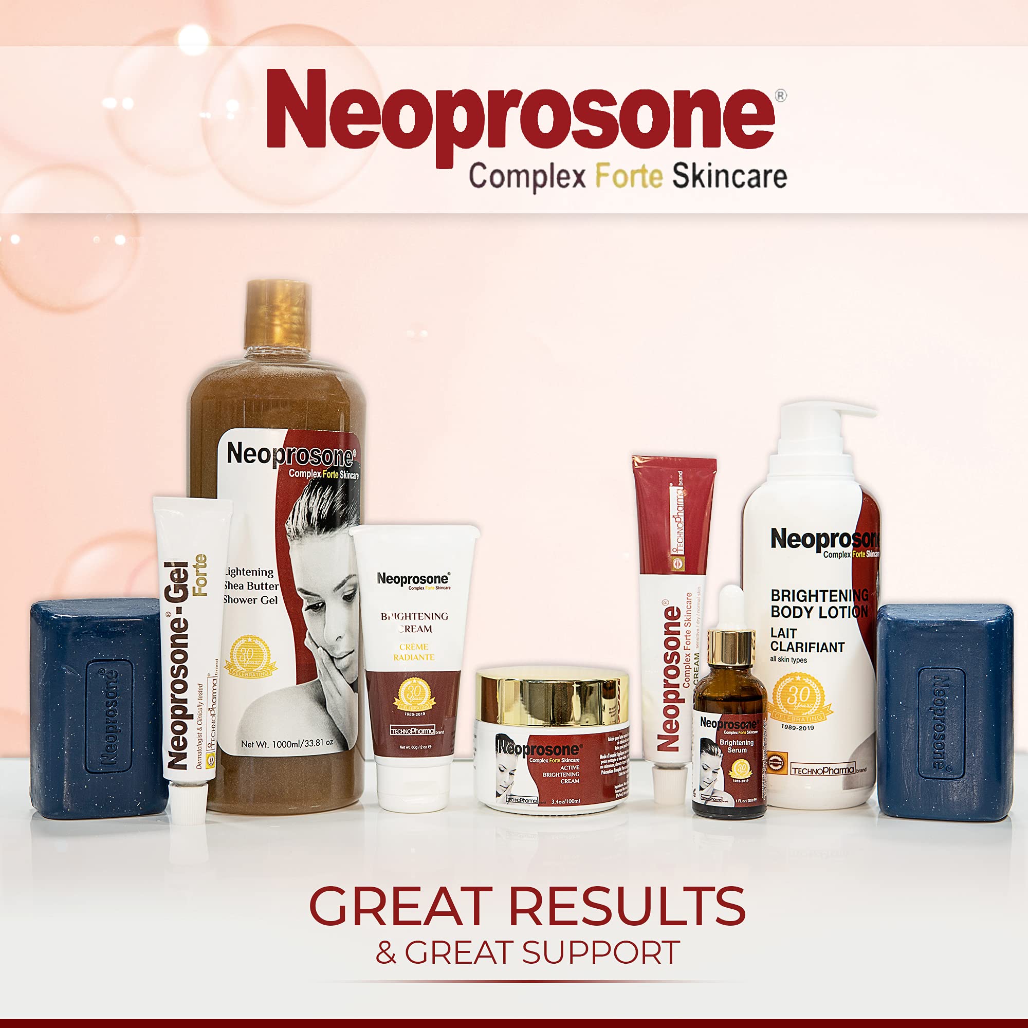 Rituel matin avec Neoprosone et SPF50, pour protéger et sublimer l éclat.