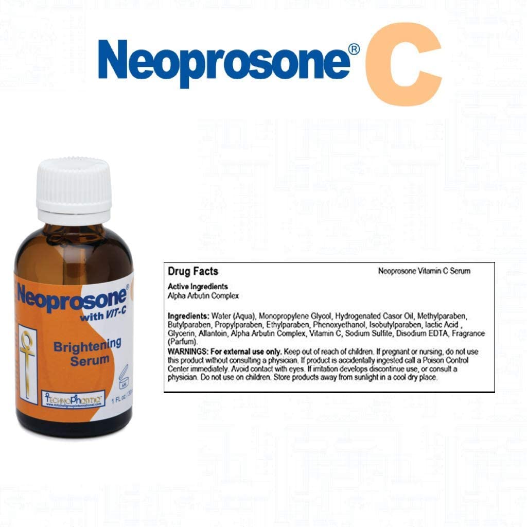 Neoprosone sérum vitamine C, utilisation quotidienne, résultats potentiels.