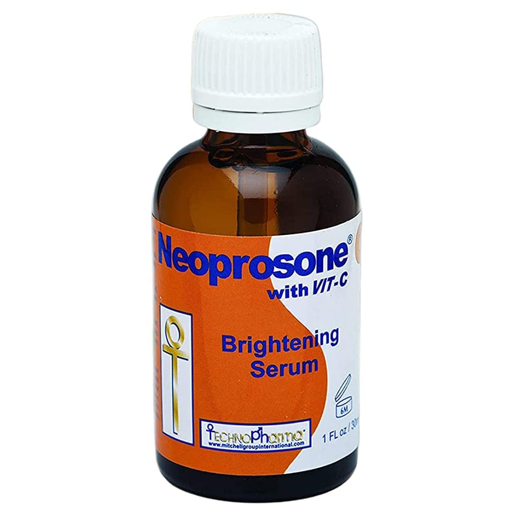 Neoprosone sérum vitamine C, flacon 30ml, diffusion pratique pour éclairer le teint.