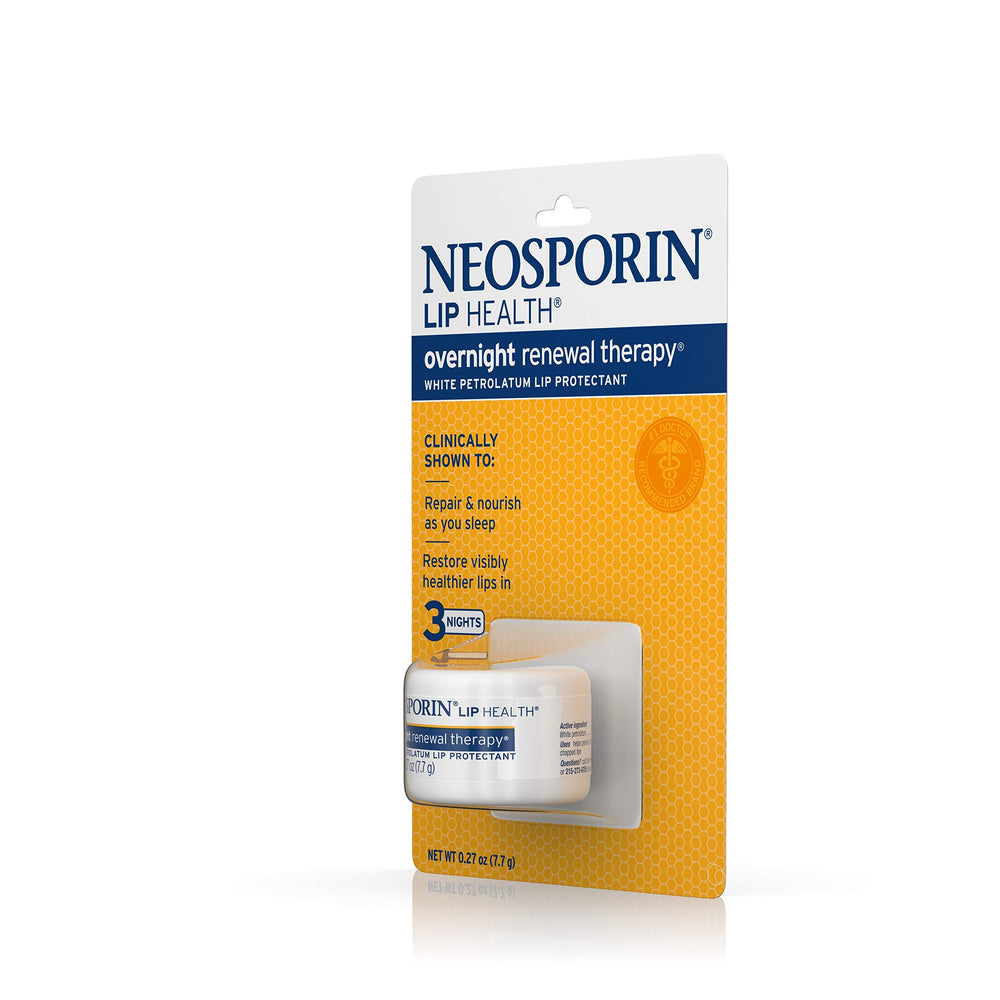 Soin nocturne Neosporin Lip Health prêt pour votre rituel lèvres.