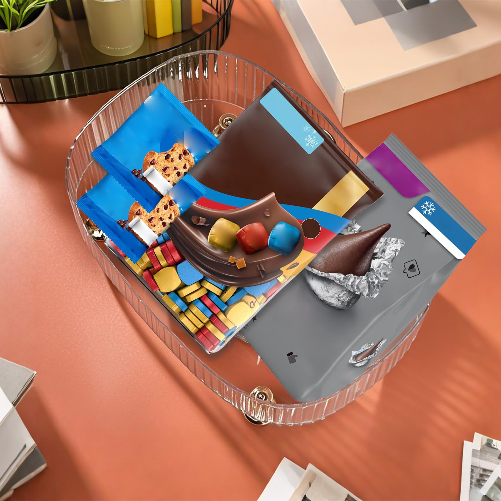 Neotidy plateau cuisine snacks accessoires: plateau decoratif polyvalent pour cuisine ou salon.