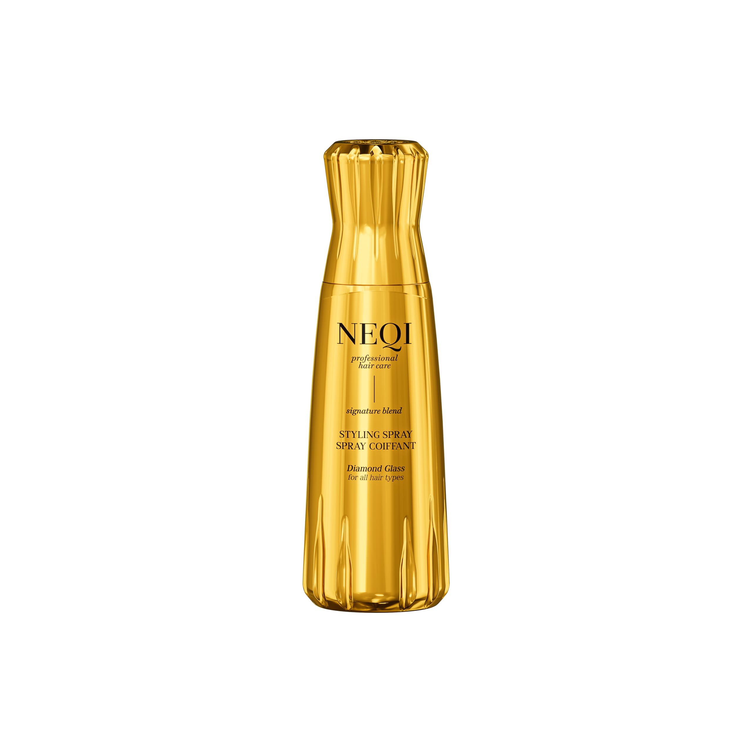 neqi Diamond Glass brillance miroir pour tous types de cheveux, effet éclat immédiat
