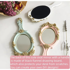 Nerien Miroir Portatif Compact, ideal pour sac a main et voyages
