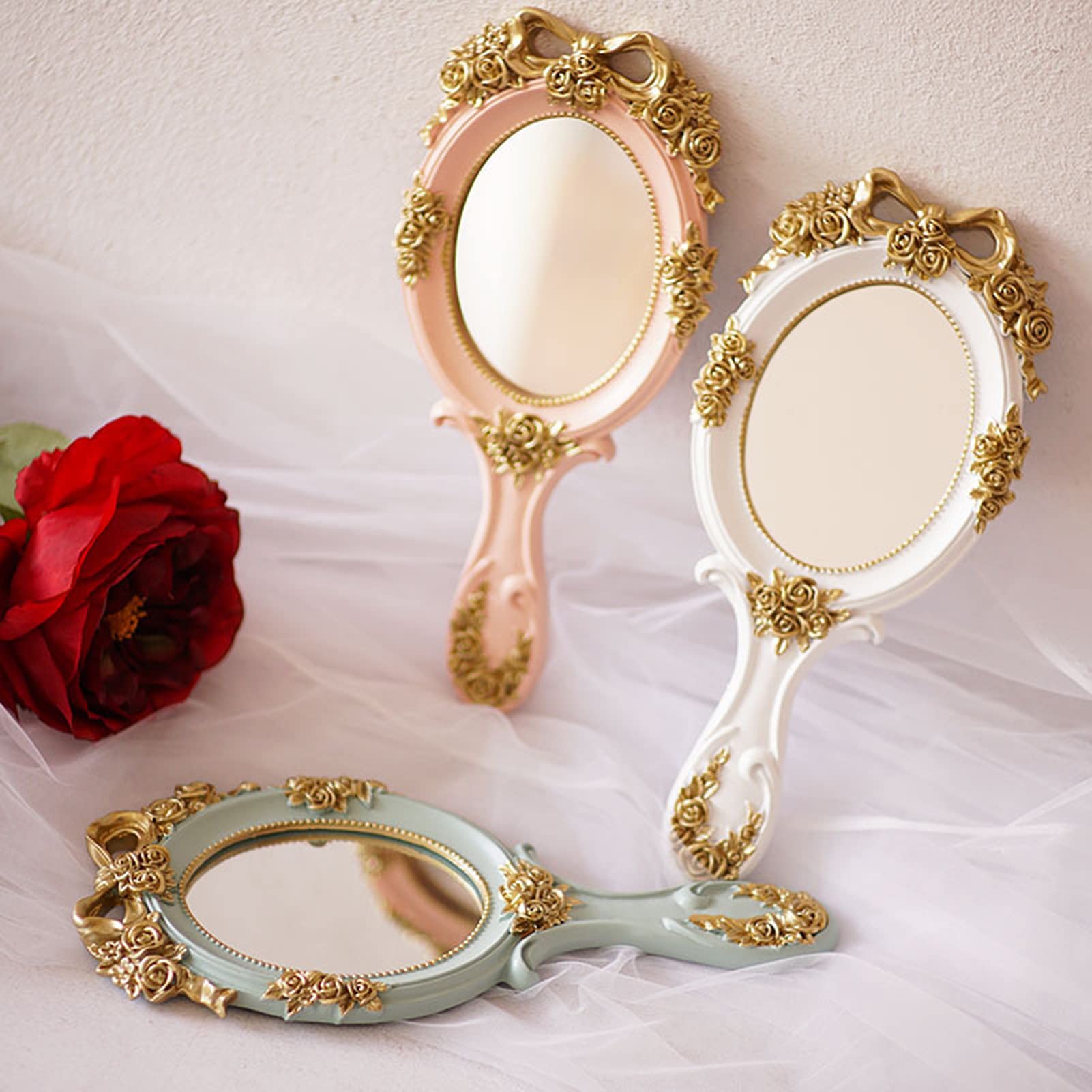 Nerien Miroir Polyvalent, parfait pour maquillage coiffure et soins quotidiens