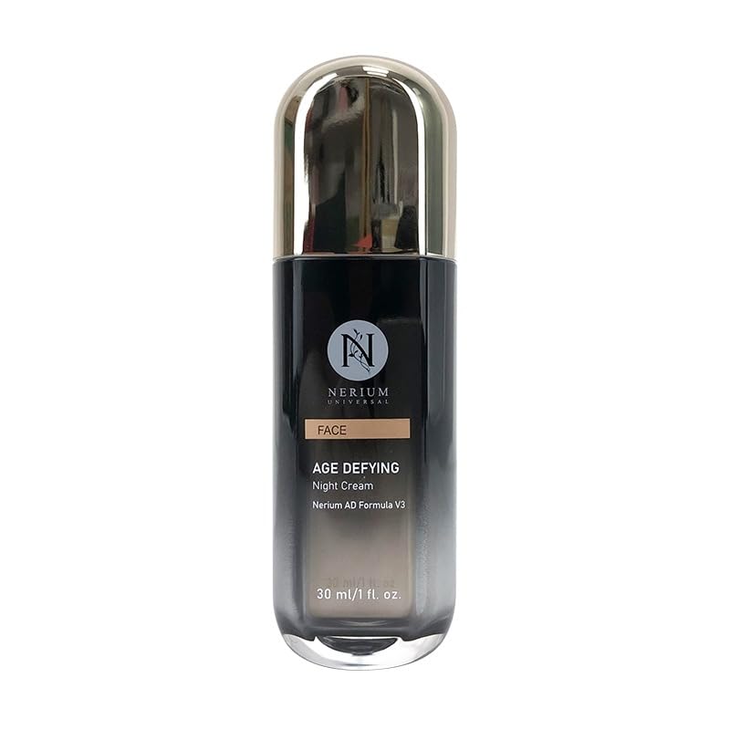 Nerium Universal Crème Nuit – Texture soyeuse, soin nourrissant qui apaise et adoucit pendant la nuit.