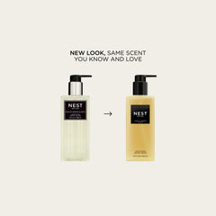 NEST New York Savon liquide Amalfi citron menthe, dosage précis grâce à la pompe.