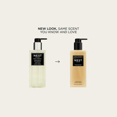 Savon liquide Nest New York ambre salé et fraîcheur aquatique, pompe élégante