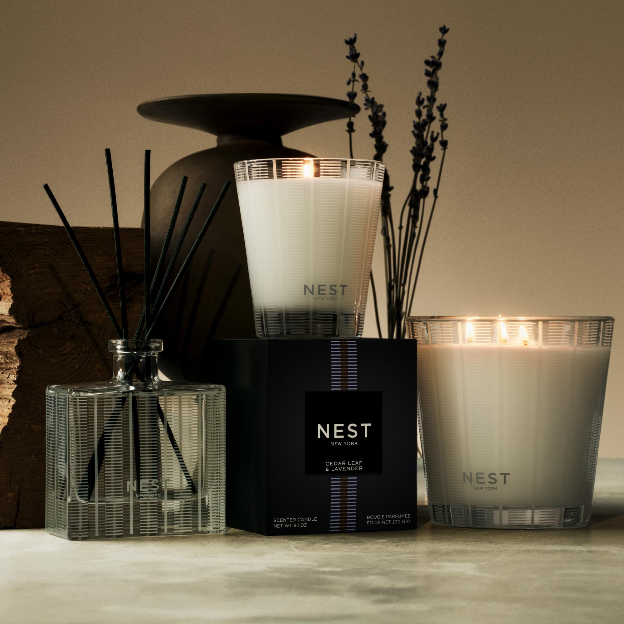 Nest New York Savon Liquide Feuilles de Cèdre et Lavande – Texture fluide et satinée