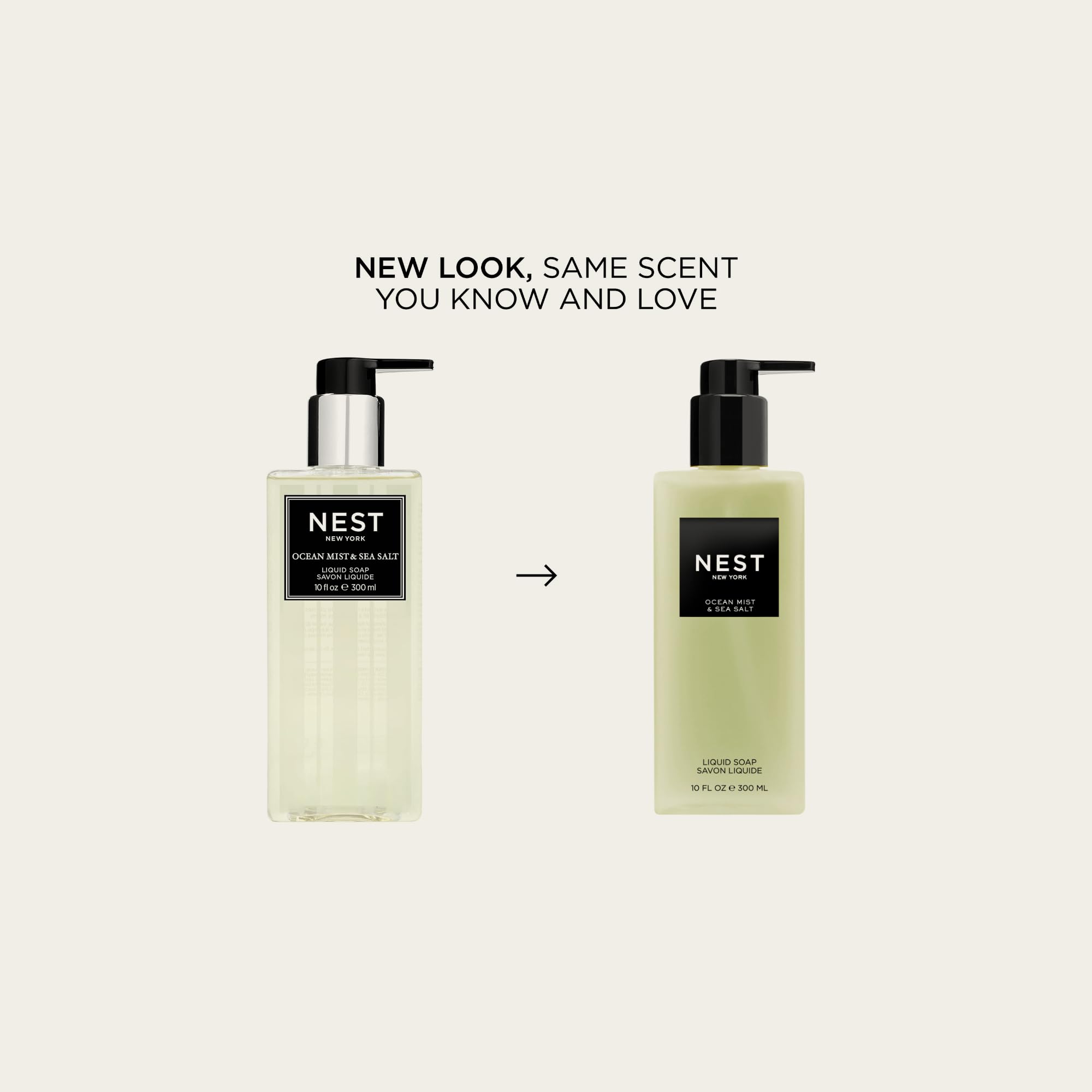 Nest New York Savon Liquide Sel Mer: nettoyage délicat et parfum revitalisant.