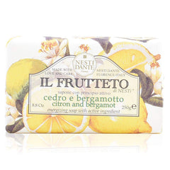 Nesti Dante Frutteto – barre de savon citron-bergamote pour une énergie matinale.