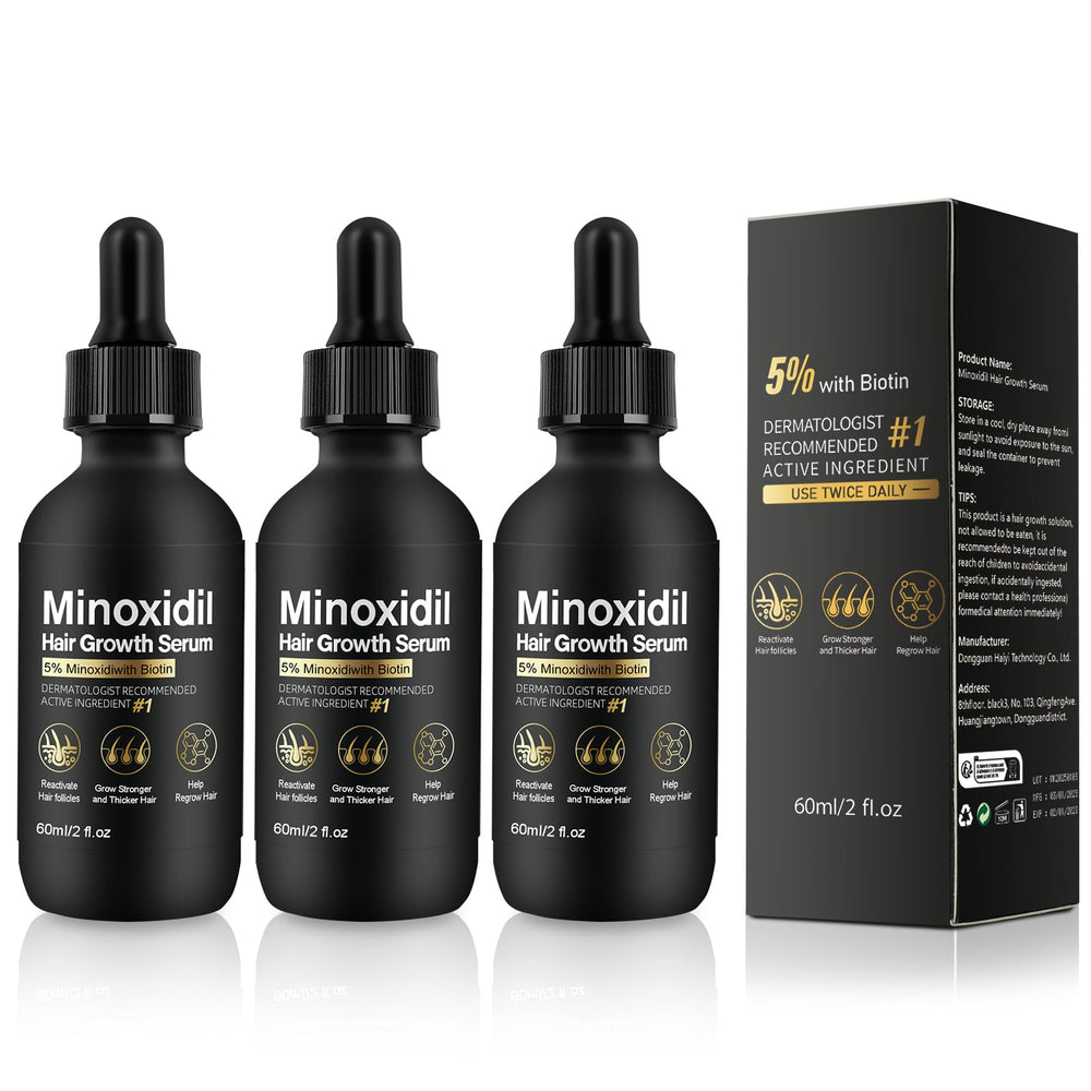 NETYIYUN Minoxidil-serum-bouteille: stimulation potentielle de la croissance capillaire