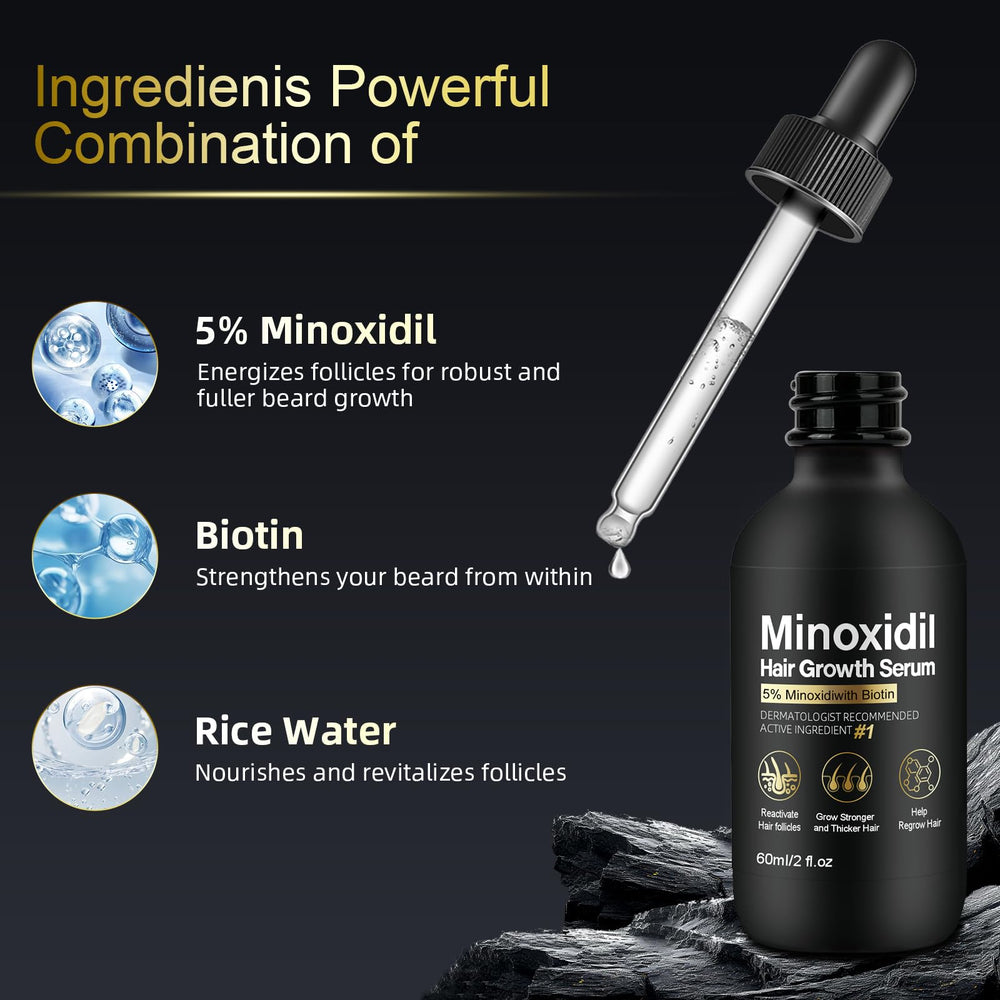 NETYIYUN Minoxidil-serum-formule-sans-parabenes: soin capillaire doux et sûr