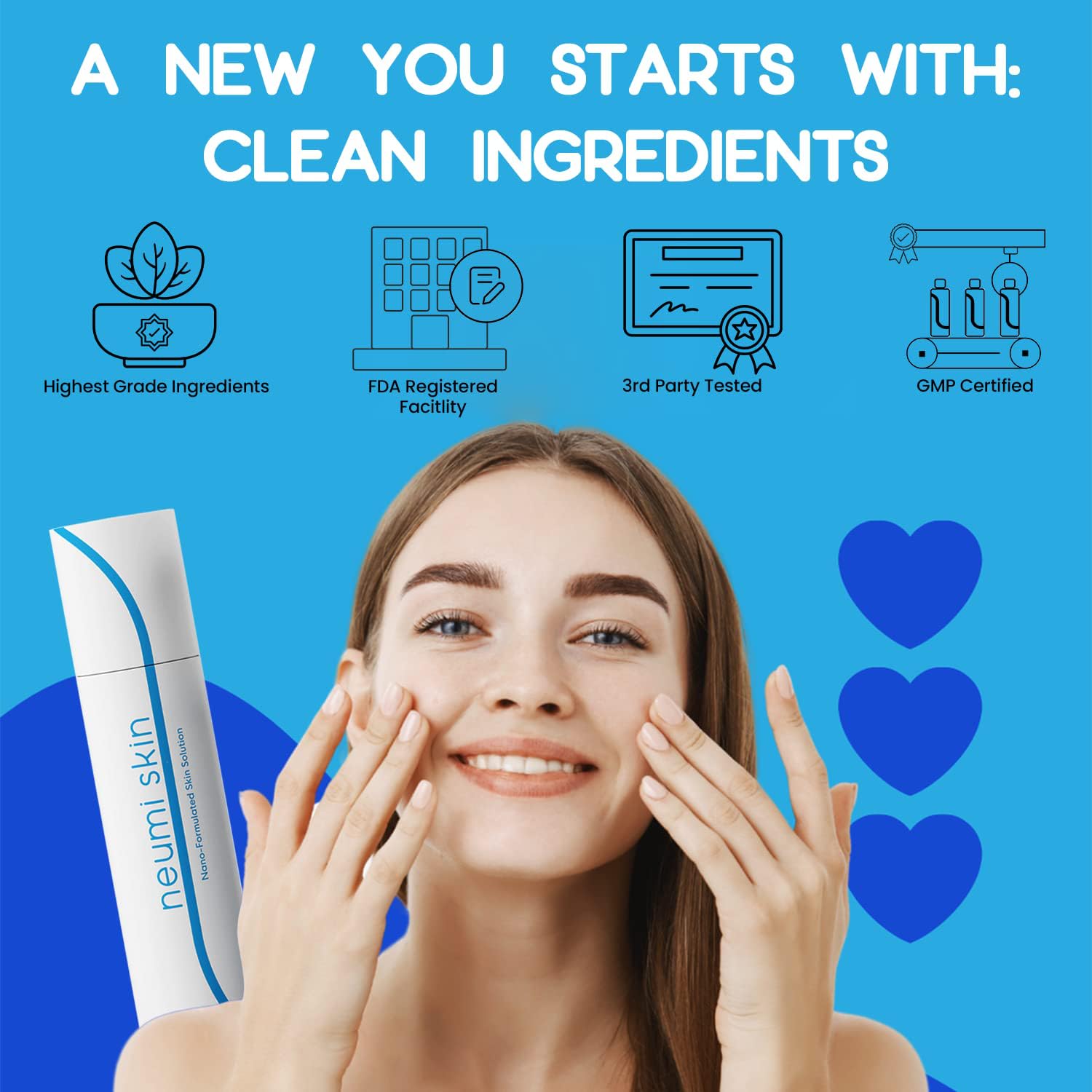 Brume NEUMI SKIN augmentant l’élasticité et la fermeté de la peau