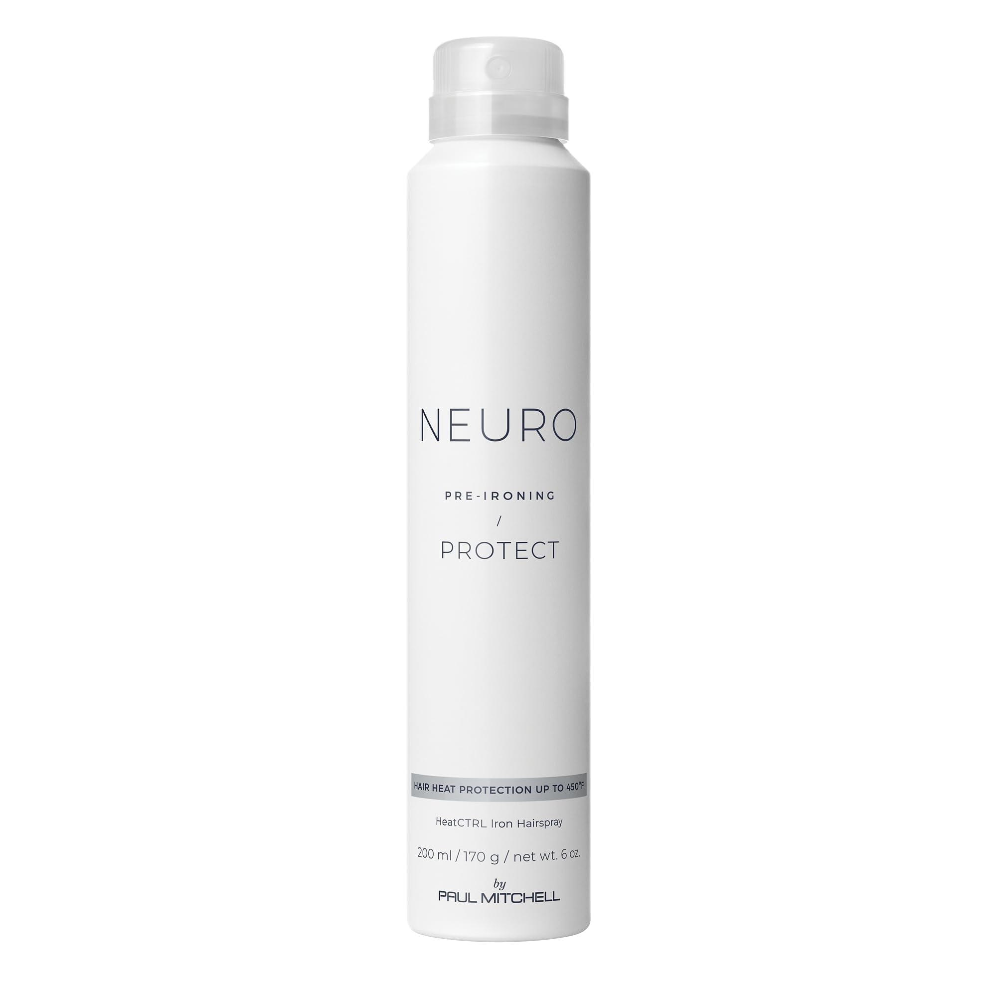 Bouteille Neuro HeatCTRL Hairspray prête pour styliser et protéger la chaleur.