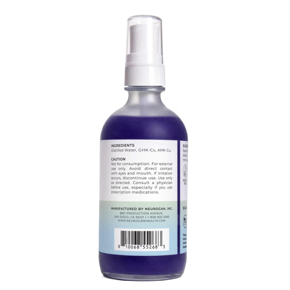 Brume fine Neurogan, sérum cheveux, pour absorption rapide sur le cuir chevelu.