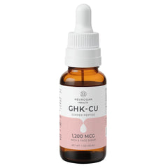 Sérum Neurogan GHK-Cu, bouteille 30 ml prête à hydrater la peau.