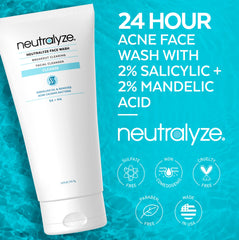 Neutralyze propose une formule pH équilibré pour un nettoyage doux.