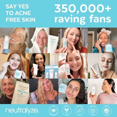 Neutralyze Renewal Complex fast-absorbing texture ensures makeup can be applied afterward.