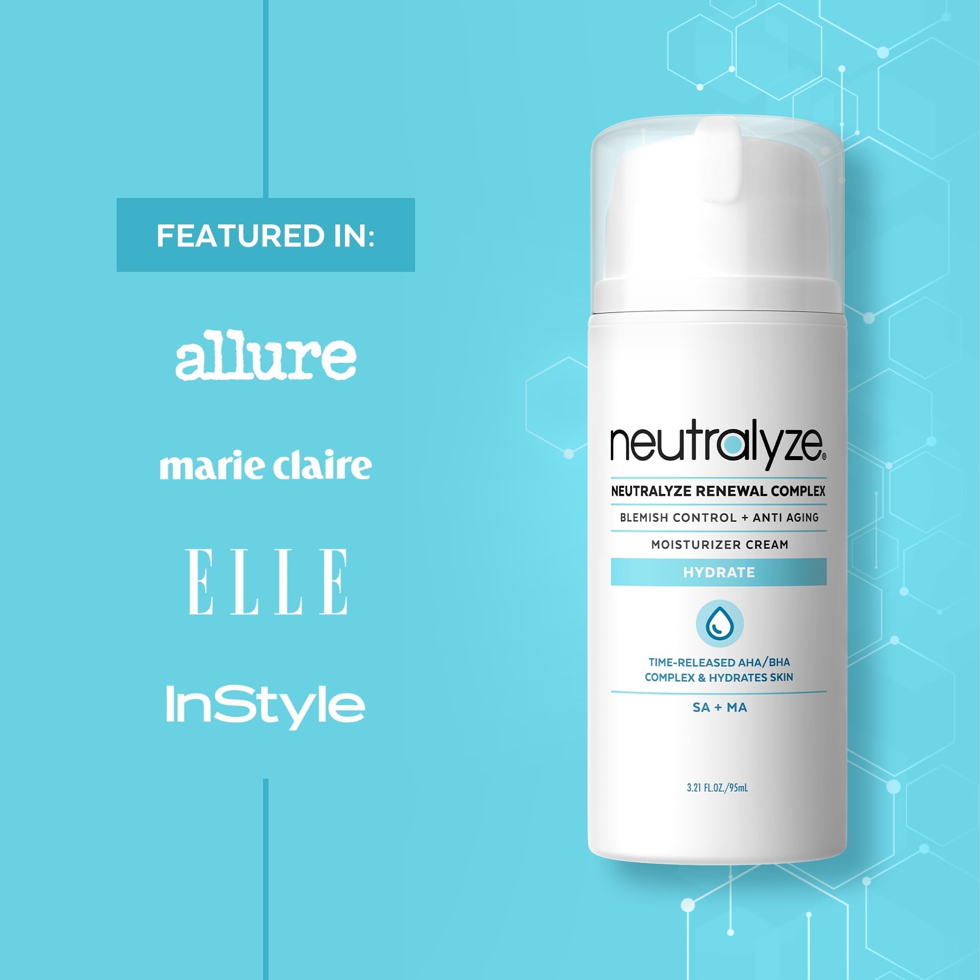 Neutralyze Renewal Complex promotes clearer-looking skin with consistent use.