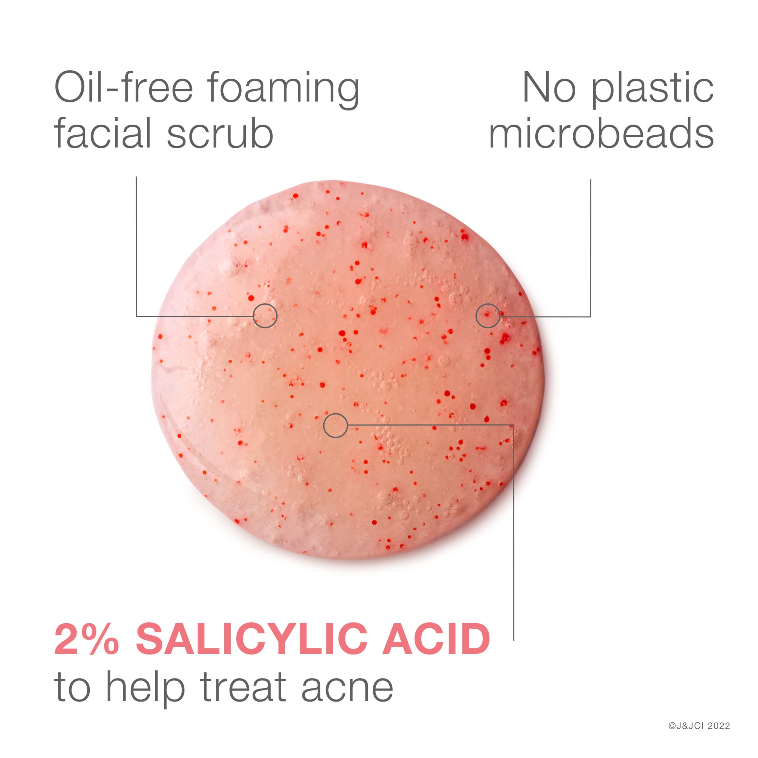 Acide salicylique 2% dans Neutrogena, pores congestés