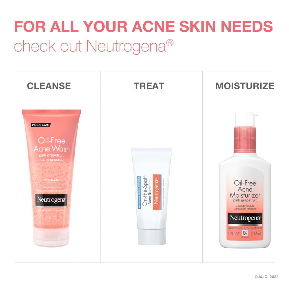 Application quotidienne Neutrogena, visage propre et frais