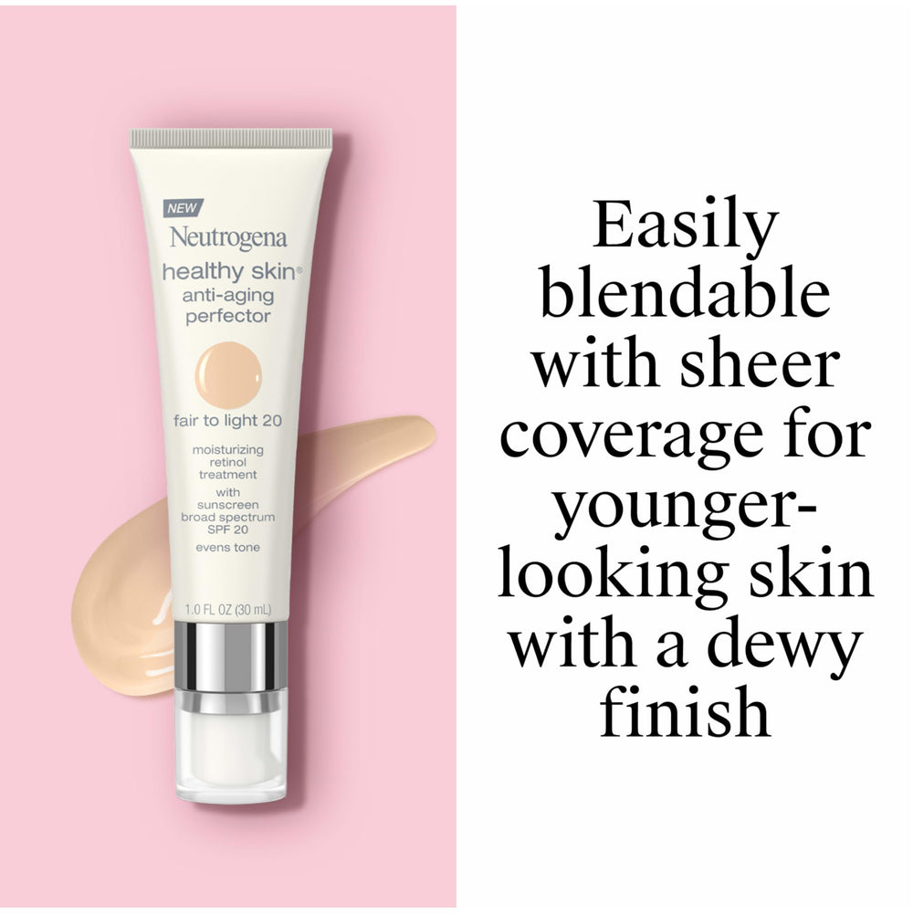 Avant-après: peau plus lumineuse et uniforme avec Neutrogena.