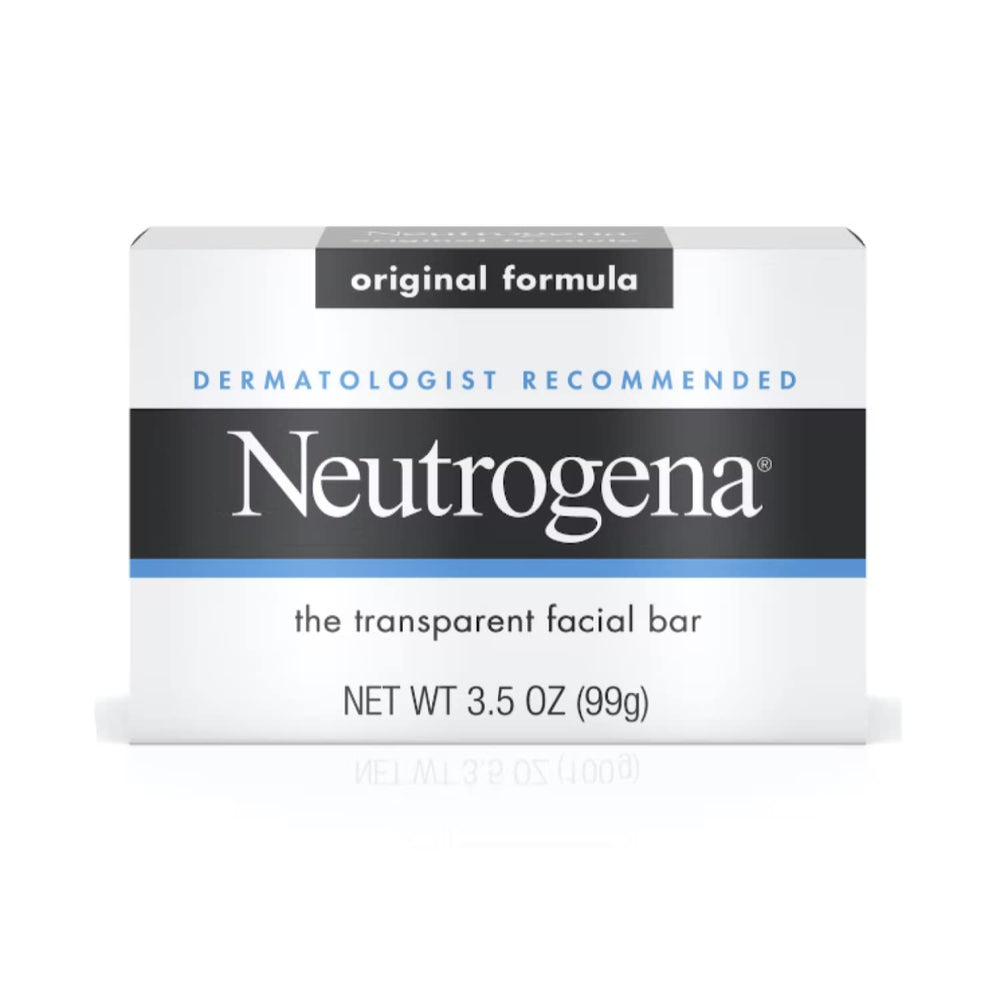 Neutrogena barre visage formule originale, nettoyage en profondeur sans dessèchement.