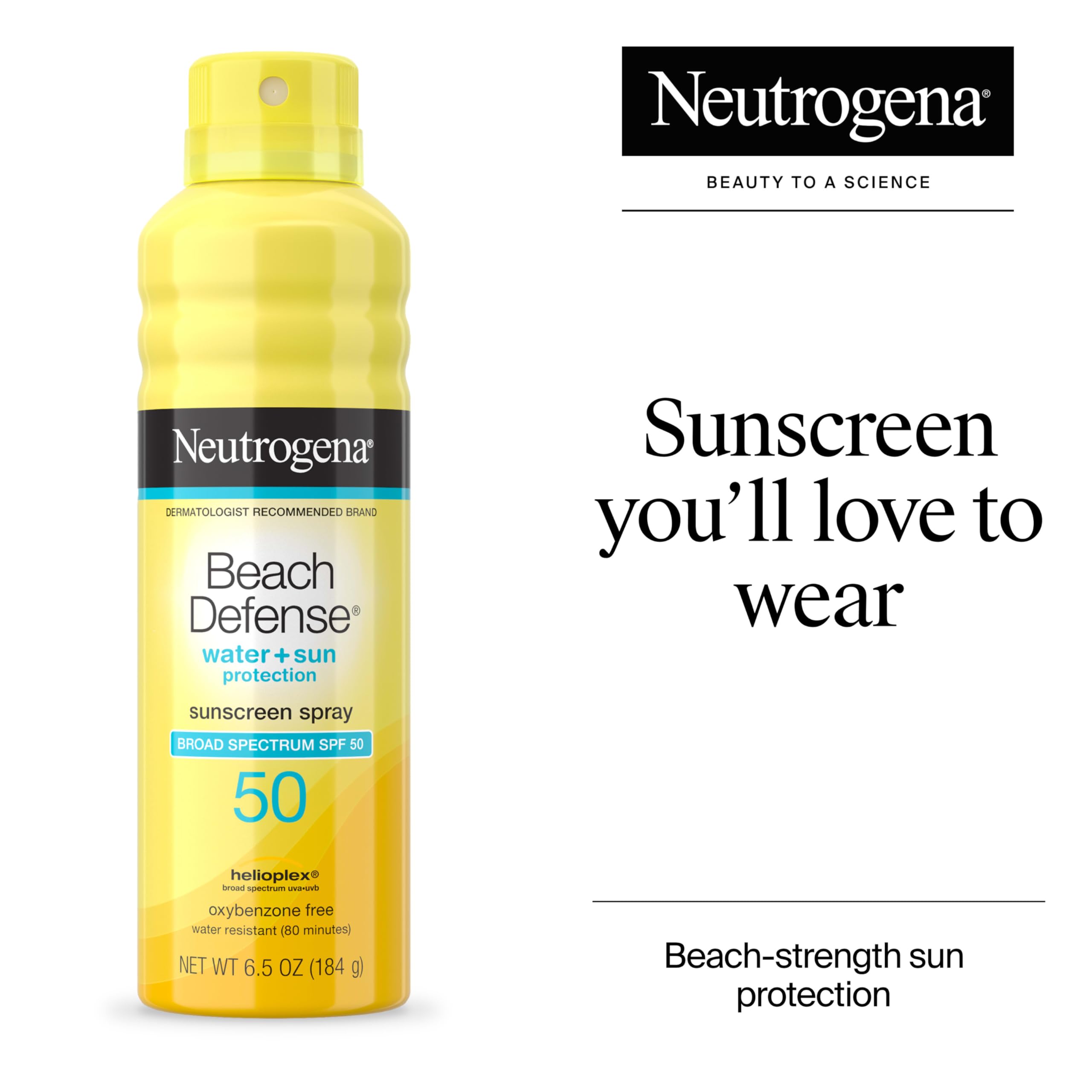 Neutrogena Beach Defense — application rapide visage et corps