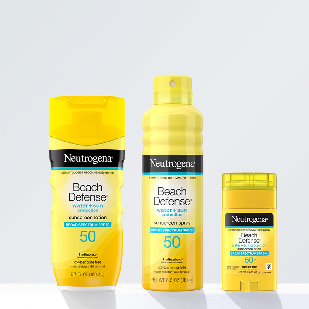 Neutrogena Beach Defense Stick sans oxybenzone pour une formule saine