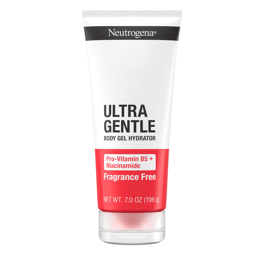 Neutrogena bouteille-gel-corps doux, Pro-Vitamine B5, hydratation légère.