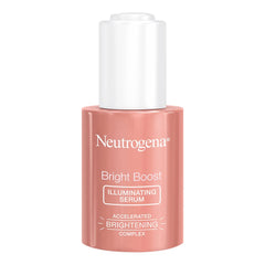 Sérum Bright Boost de Neutrogena dans sa bouteille prêt à l application.