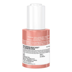Gouttes du sérum Bright Boost versées par la pipette.